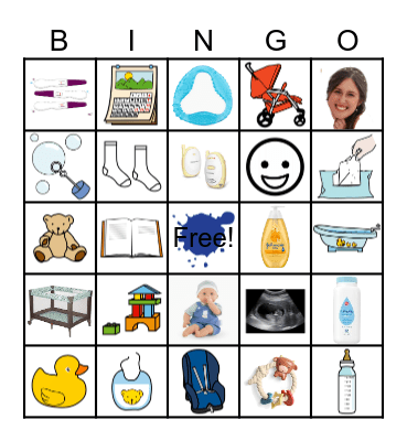 Baby Chapin Bingo Card