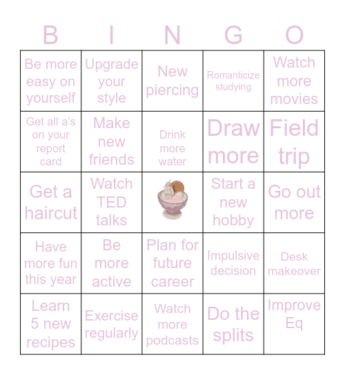 2026 BINGO! Bingo Card