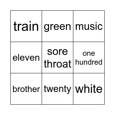 It's Bingo! Bingo Card