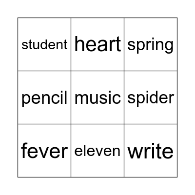 It's Bingo! Bingo Card