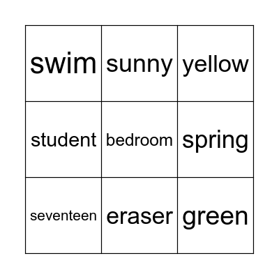 It's Bingo! Bingo Card