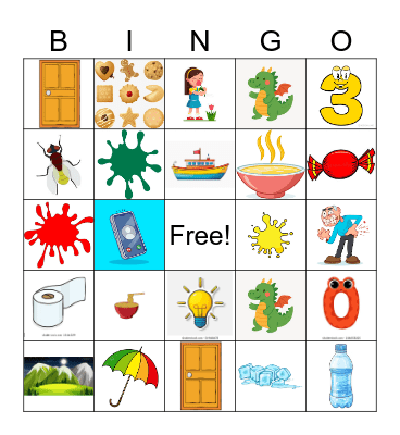 Chinese final /n/ & /ng/ Bingo Card