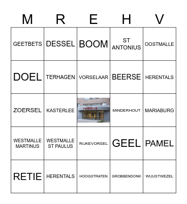 GEBOORTEDORPEN Bingo Card