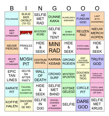 GMM 2026 Bingo Card