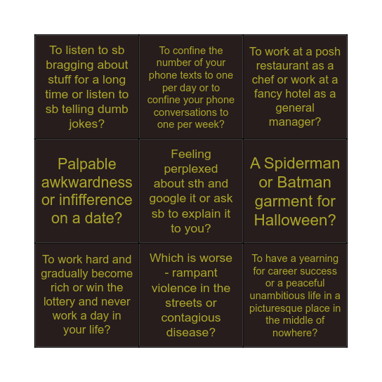 New Headway, Adv, U11, Synonyms Bingo Card