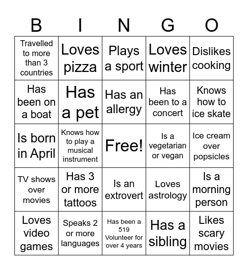 Team Lead Social 2026 Bingo Card