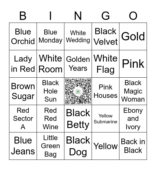 Round Two Bingo Card