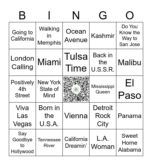 Round Three Bingo Card