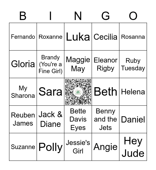 Round Four Bingo Card