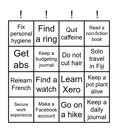 2026 Koko Bingo Card