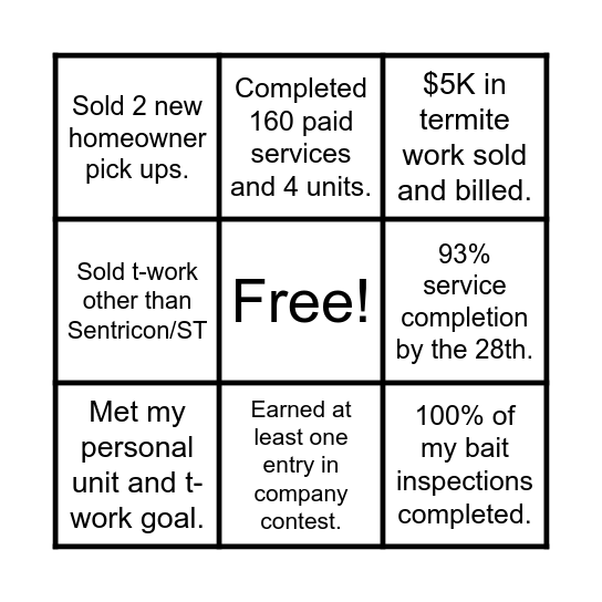 NORTHWEST BINGO BLITZ Bingo Card