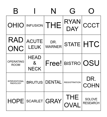 JPAS WEEK Bingo Card