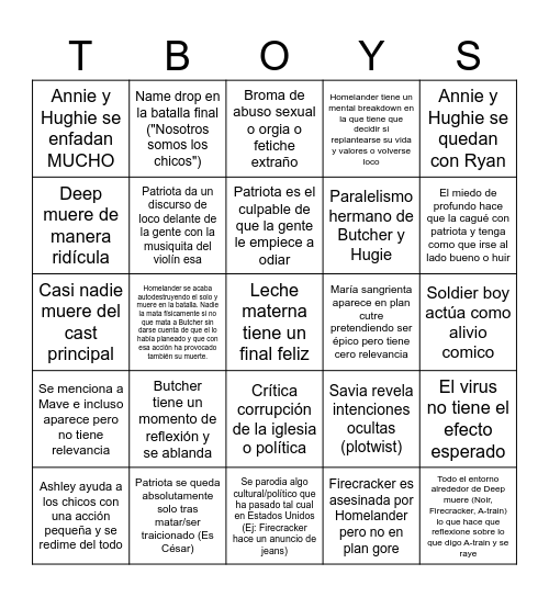 Predicciones Itzy Bingo Card