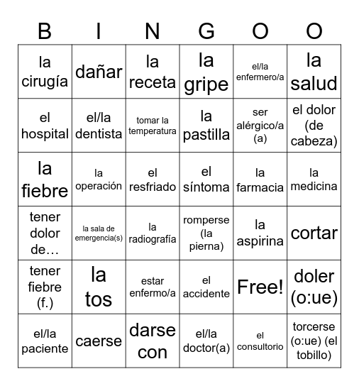 S2L4 Bingo Card