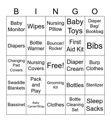 Berry Sweet Bingo Card
