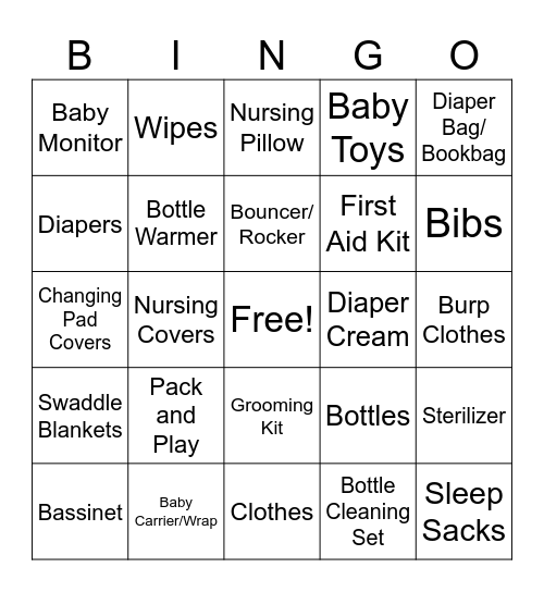 Berry Sweet Bingo Card