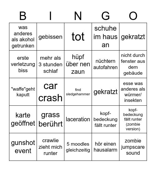 pz?? more like EZ!!! amr?!?!? Bingo Card