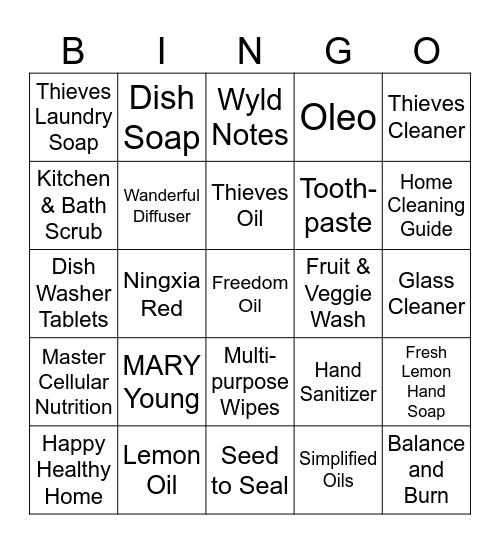 Thieves and Beyond Bingo Card
