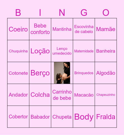 Ísis Mírian Bingo Card