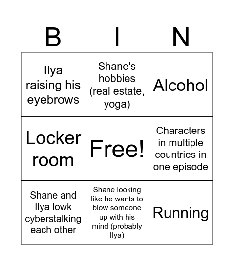Saturday the Eleventh! <3 Bingo Card