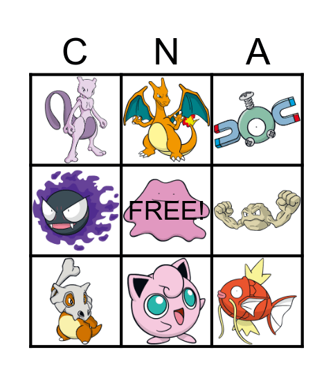 GEEK FESTIVAL POKÉBINGO Card