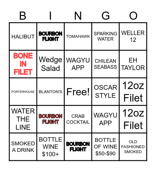 EPIC BINGO WARS!!!!!! Bingo Card