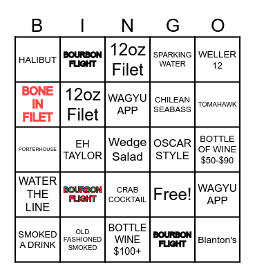 EPIC BINGO WARS!!!!!! Bingo Card