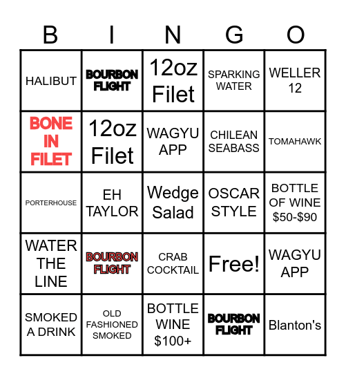 EPIC BINGO WARS!!!!!! Bingo Card
