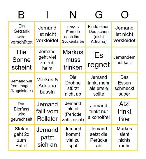 ~ MARKUS' GBF BINGO ~ Bingo Card