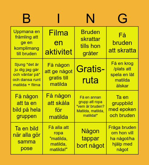 EPOKERNA Bingo Card
