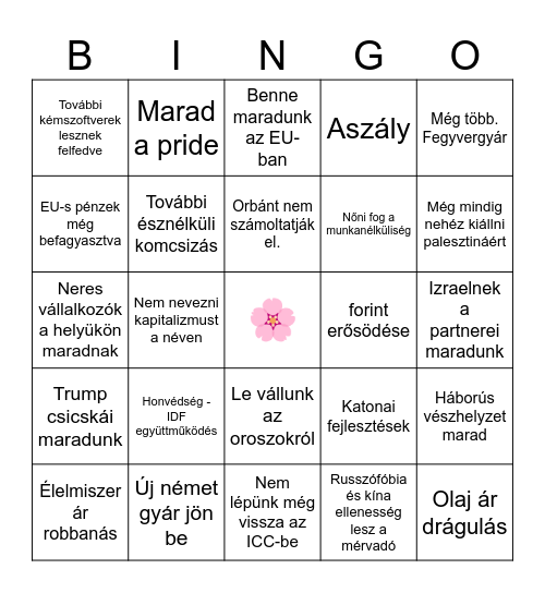 2026. 08-ig Bingo Card