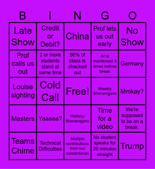 APRIL 2026 SATURDAY Bingo Card