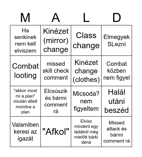 havocbingo Card