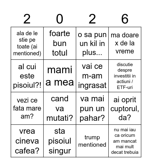 easter bingos Bingo Card