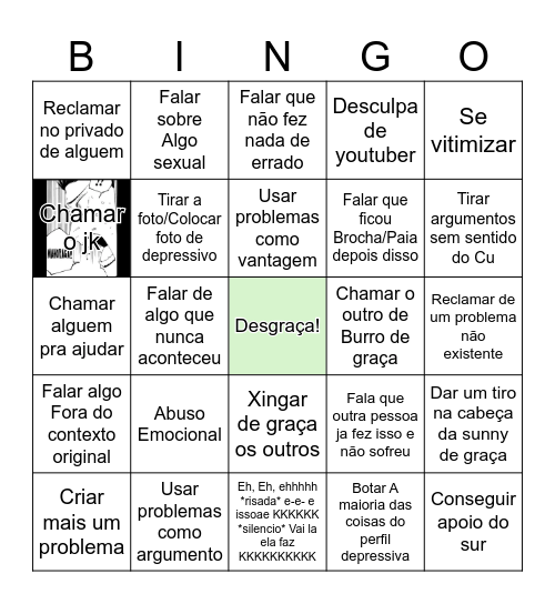 Yumi Bingo Card