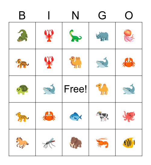 Dodospdps Bingo Card