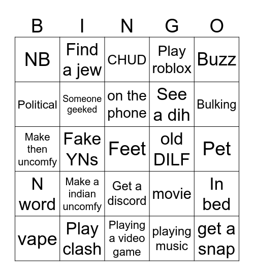 om Bingo Card