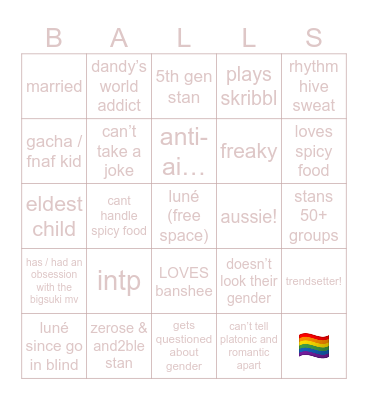 miro’s Bingo Card