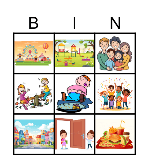 Our Community Bingo Card