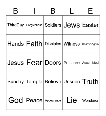 4.12.26 Bingo Card