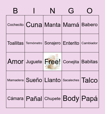 Bernardita Bingo Card