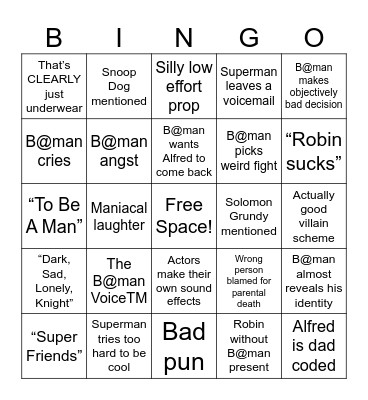 Holy Musical Bingo! Bingo Card