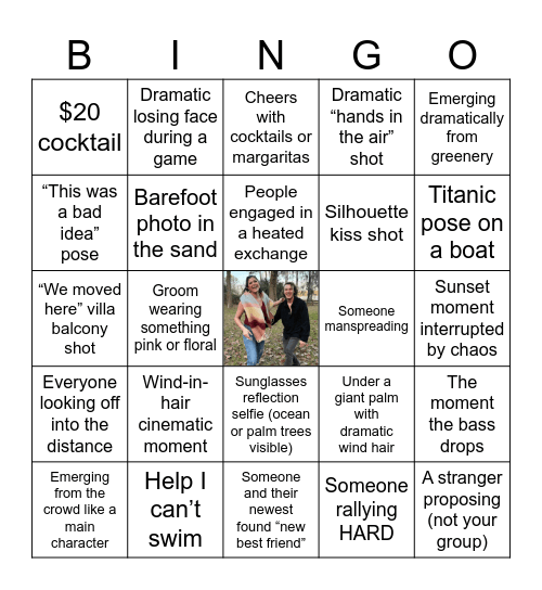 Black Bingo Card