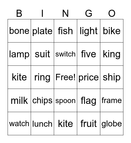 upper bingo week 3 Bingo Card