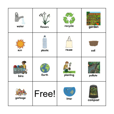 EARTH DAY! Bingo Card