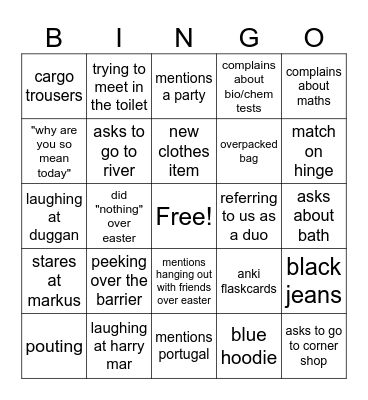 BR BINGO Card