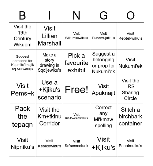 Design Summit Bingo Card