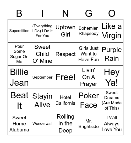 38MB Round 1 Bingo Card