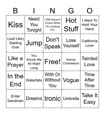 38MB Round 2 Bingo Card
