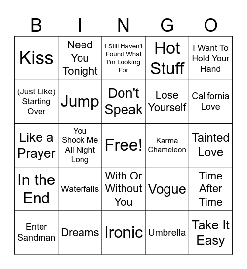 38MB Round 2 Bingo Card